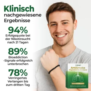 Czticle® AntiSmoke Magnetisches Armband