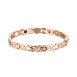 Czticle® MagnaCalm Copper Magnet Wellness Bracelet for Women