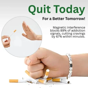 Czticle® Smoking Cessation Magnet Bracelet🚭 𝐄𝐥𝐢𝐦𝐢𝐧𝐚𝐭𝐞 𝐒𝐦𝐨𝐤𝐢𝐧𝐠 𝐀𝐝𝐝𝐢𝐜𝐭𝐢𝐨𝐧 𝐖𝐢𝐭𝐡𝐢𝐧 𝟕𝟐 𝐇𝐨𝐮𝐫𝐬!