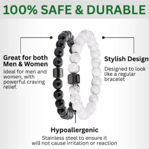 Czticle® Smoking Cessation Magnet Bracelet🚭 𝐄𝐥𝐢𝐦𝐢𝐧𝐚𝐭𝐞 𝐒𝐦𝐨𝐤𝐢𝐧𝐠 𝐀𝐝𝐝𝐢𝐜𝐭𝐢𝐨𝐧 𝐖𝐢𝐭𝐡𝐢𝐧 𝟕𝟐 𝐇𝐨𝐮𝐫𝐬!