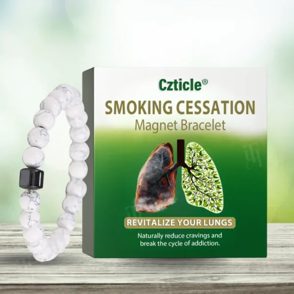 Czticle® Smoking Cessation Magnet Bracelet🚭 𝐄𝐥𝐢𝐦𝐢𝐧𝐚𝐭𝐞 𝐒𝐦𝐨𝐤𝐢𝐧𝐠 𝐀𝐝𝐝𝐢𝐜𝐭𝐢𝐨𝐧 𝐖𝐢𝐭𝐡𝐢𝐧 𝟕𝟐 𝐇𝐨𝐮𝐫𝐬!