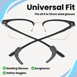 CZTICLE® Non-Slip Glasses Grips (𝟟𝟘% 𝕆𝔽𝔽 𝗘𝗡𝗗𝗦 𝗜𝗡 𝟭𝟬 𝗠𝗜𝗡𝗨𝗧𝗘𝗦)