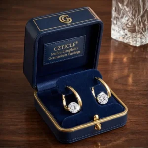 CZTICLE® IonEra Lymphvity Germanium Earrings