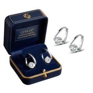 CZTICLE® IonEra Lymphvity Germanium Earrings