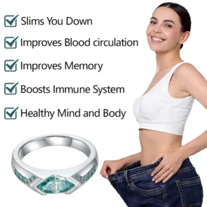 CZTICLE® Magnetology Moissanite Diamond Ring