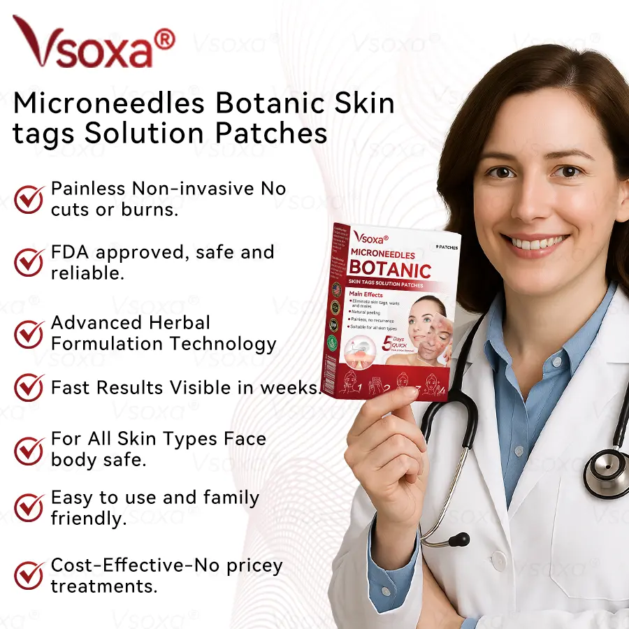 CZTICLE® 💧Microneedles Botanical Skin Tags Solution Patches - Made in the USA👩⚕️