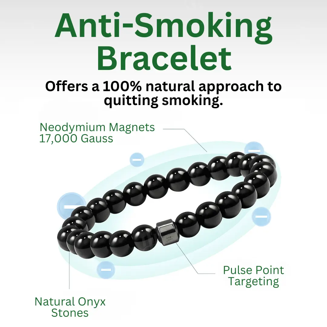 🔥Limited Time Offer🔥Czticle® Smoking Cessation Magnet Bracelet