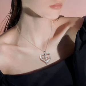 𝐂𝐙𝐓𝐈𝐂𝐋𝐄® Double heart necklace