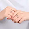 CZTICLE® Embrace Hug Couple Ring (1Pair)