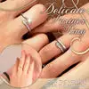 CZTICLE® Embrace Hug Couple Ring (1Pair)